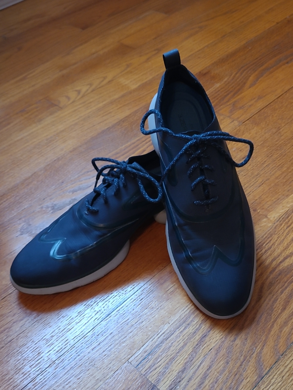 Cole Haan Men's Black Low-Profile Lace-Up Sneakers